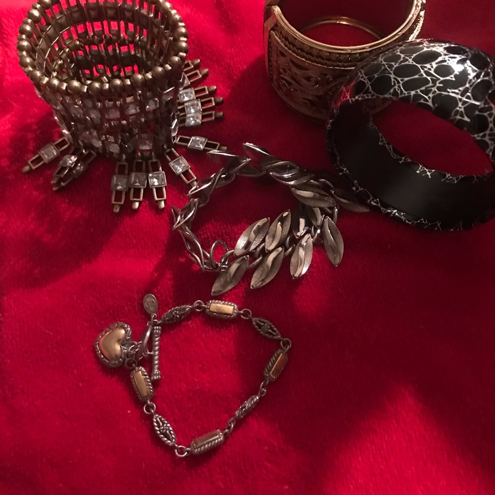Group of bracelets